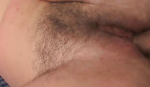 Beautiful and sexy hairy pussy spoil Nadia deep throats detect gets fucked and gets a facial cumshot