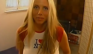 Amazing pornographic star Karen Fisher in horny blowjob, facial xxx clip
