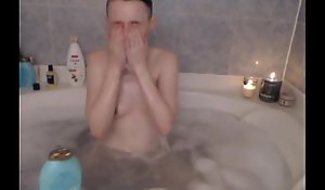 Cute Girl Takes a Bath -  xnxx TwoCamsUp easy porn video