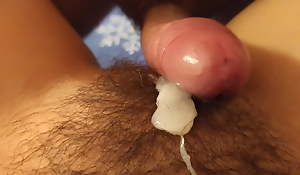 Hundreds of CUM ON HAIRY PUSSY